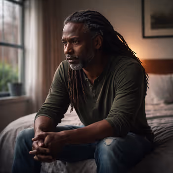 Content strategist reflecting during a period of professional rebuilding and resilience.