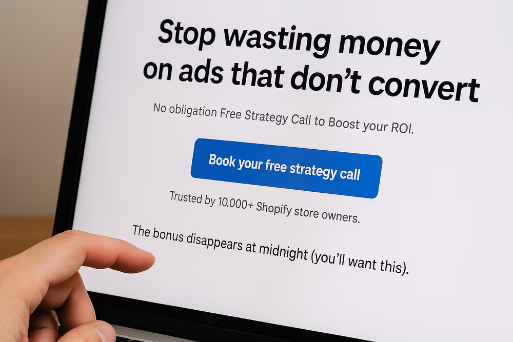 Practical examples of persuasive copywriting applying psychology triggers like urgency and authority.